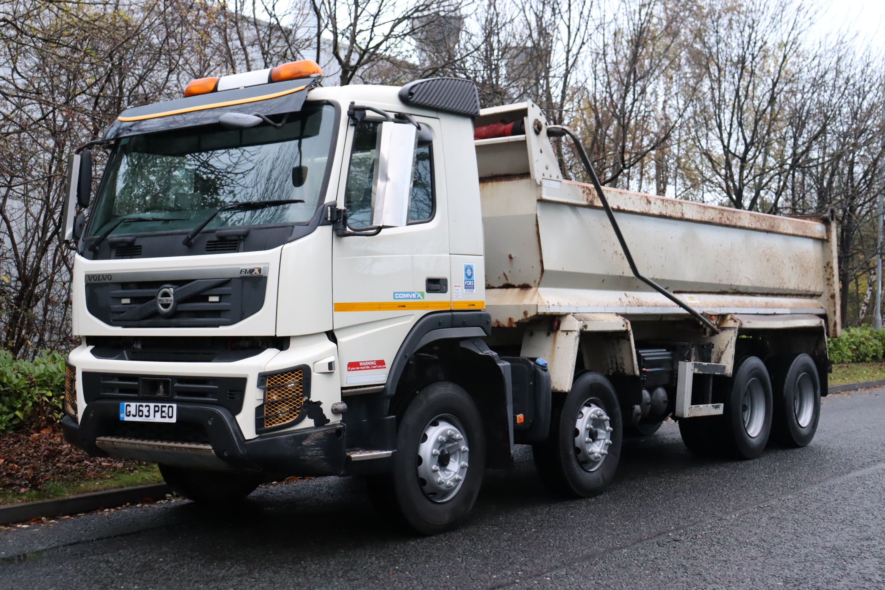 Volvo FMX 410 8 X 4 Steel Body Tipper