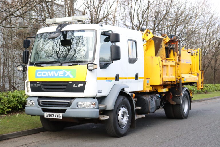 DAF LF55 220 Tarmac Roadmender Unit truck for sale comvex export