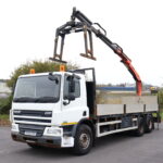 DAF CF75 310 6x2 Palfinger PK12000 Crane Dropside Truck for sale comvex trucks uk export