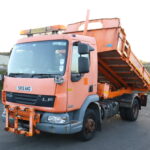 DAF LF45 160 4x2 Econ Steel Tipper Gritter truck for sale comvex trucks uk