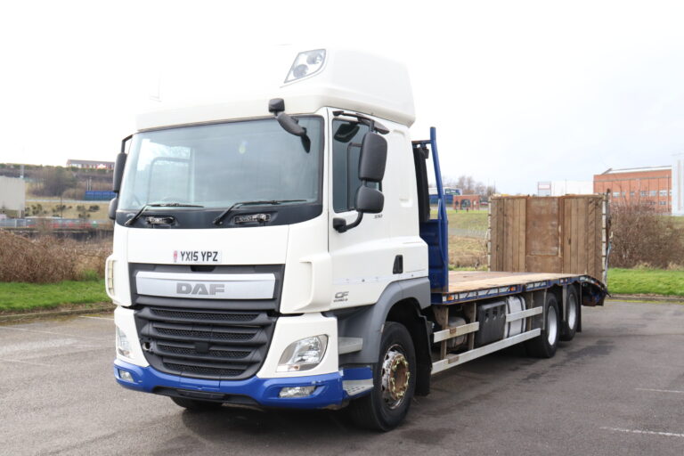DAF CF 330 6x2 Plant Beavertail Truck for sale comvex trucks UK