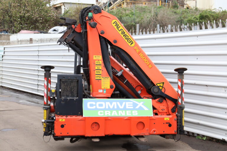 Palfinger pk16001-k loader crane for sale comvex cranes uk