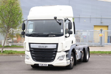DAF CF 460 6x2 Spacecab Tractor unit truck for sale comvex truck uk