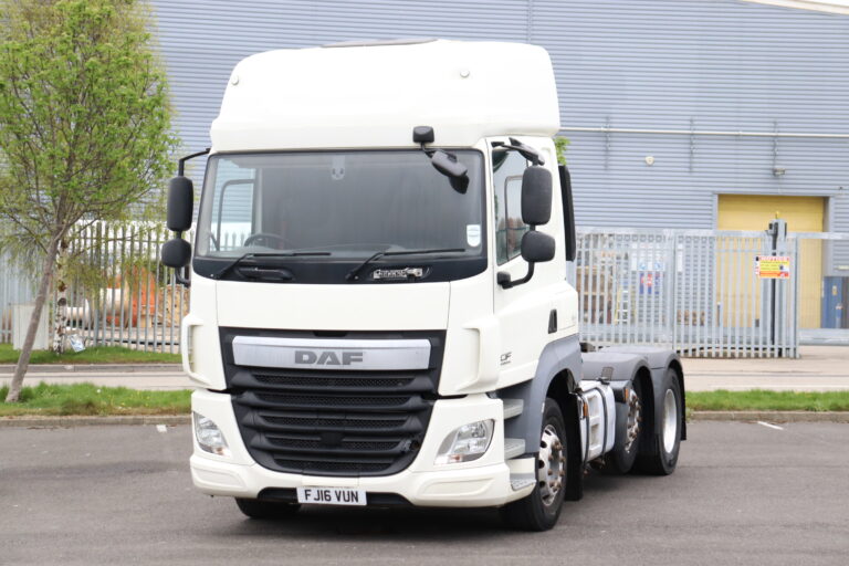 DAF CF 460 6x2 Spacecab Tractor unit truck for sale comvex truck uk