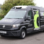 Volkswagen Crafter CR35 GAH Fridge Freezer Van for sale comvex trucks uk