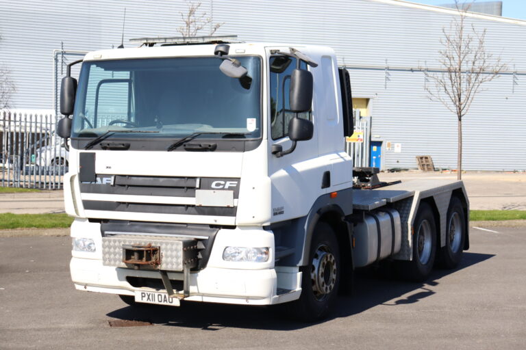 Daf cf85 460 6x4 150 tonne hub reduction tractor unit 6x4 truck for sale comvex trucks uk