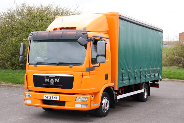 MAN TGL 8.180 4x2 18Ft Curtainside truck for sale export comvex trucks uk