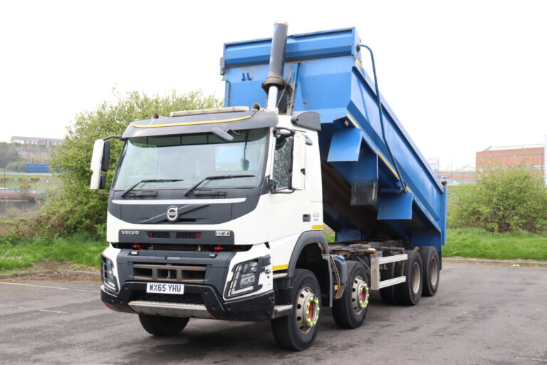 Volvo FMX 420 8x4 Steel Tipper Truck for sale comvex trucks uk export