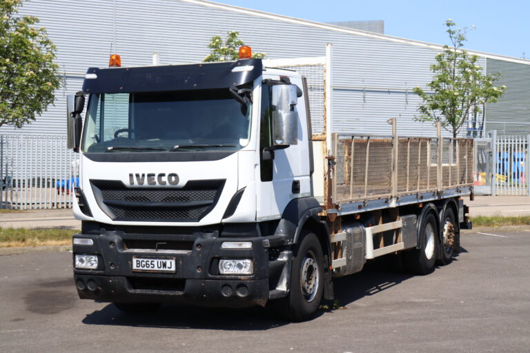 Iveco Stralis 310 6x2 Dropside Truck for sale comvex trucks uk
