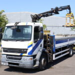 DAF LF55 220 Atlas Terex 92.2 crane truck for sale comvex trucks uk export