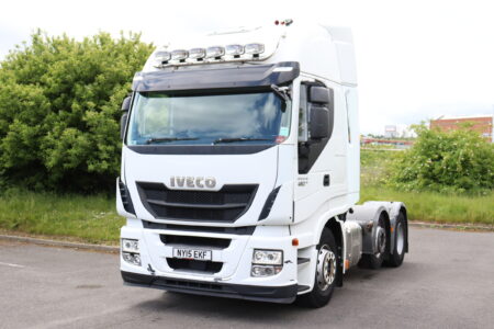 Iveco Stralis 480 6x2 midlift tractor unit truck for sale comvex trucks uk export