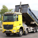 Mercedes Arocs 3242 Steel Tipper truck for sale comvex trucks uk export
