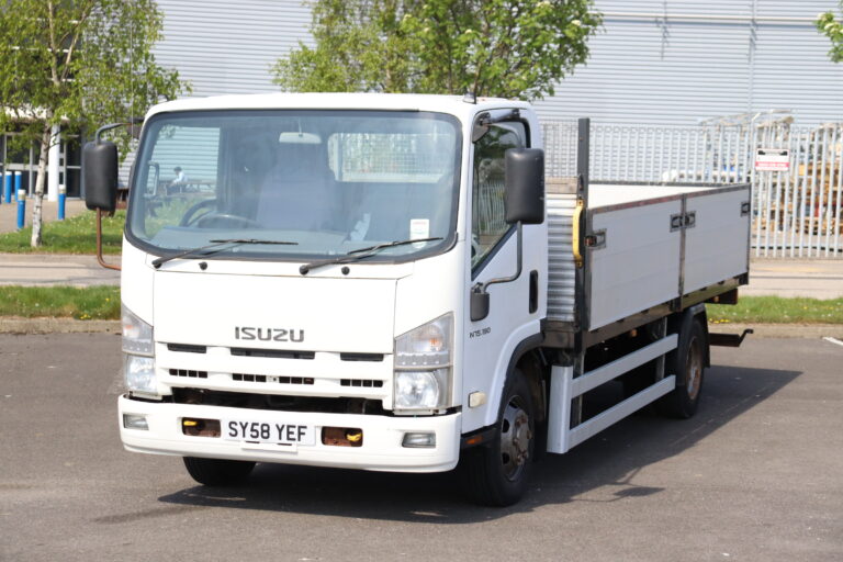 Isuzu N75 190 4x2 Tekbo dropside truck for sale comvex trucks uk export