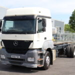 Mercedes Axor 1843 Rearlift chassis cab truck for sale export comvex trucks uk