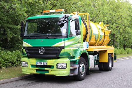 Mercedes Axor 1824 Whale Tanker Vacuum truck for sale comvex trucks uk