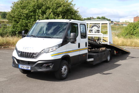 Iveco Daily 70-180 dyson slide back receovery for sale comvex trucks uk export