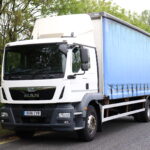 MAN TGM 18 250 Curtainside truck for sale export comvex trucks