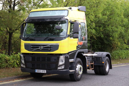 Volvo FM 450 4x2 Tractor unit truck for sale comvex trucks uk export