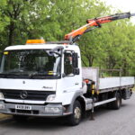 Mercedes Atego 816 Palfinger PK5001 Crane dropside for sale comvex trucks export
