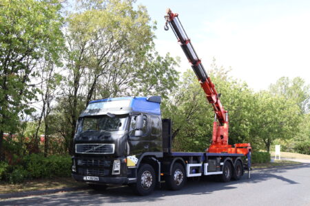 Volvo FM13 380 Heila 700000 Super Crane Truck for sale comvex exports uk trucks