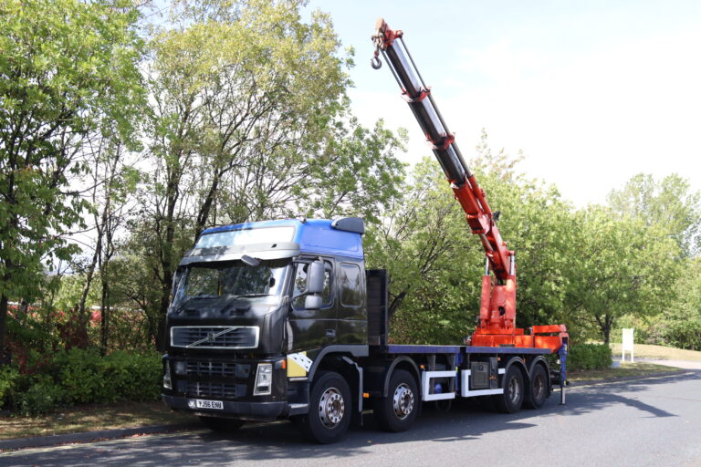 Volvo FM13 380 Heila 700000 Super Crane Truck for sale comvex exports uk trucks