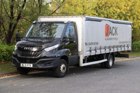 Iveco Daily 72-180 22ft Curtainside for sale comvex trucks uk export