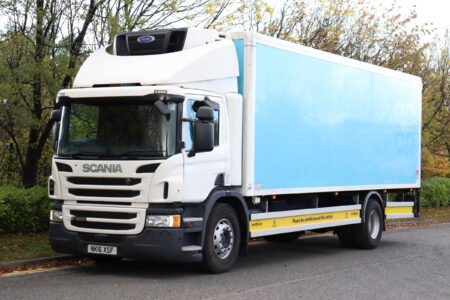 Scania P250 Carrier Supra 1150 Fridge Freezer Truck for sale comvex trucks uk