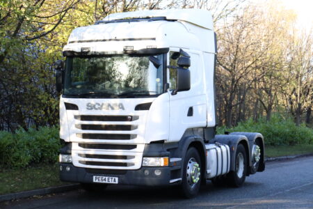 scania r450 highline rearlift tractor unit truck for sale comvex trucks uk export
