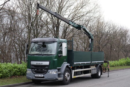 daf lf 250 4x2 fassi f110 crane dropside truck for sale comvex trucks uk export