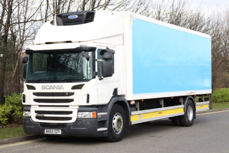 Scania P250 4x2 Carrier supra 1150 fridge freezer truck for sale comvex trucks export