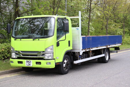 isuzu n75 190 4x2 20ft dropside truck for sale comvex trucks uk