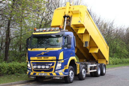 volvo fm 500 8x4 manual wilcox tipper truck for sale comvex trucks uk export