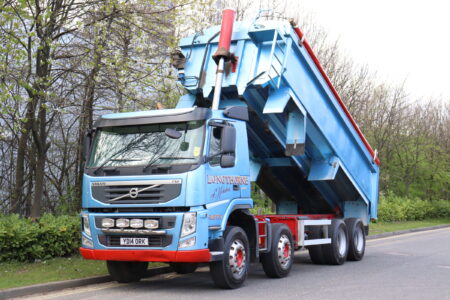 Volvo fm 460 8x4 alloy insultated tipper truck for sale comvex trucks