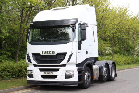 Iveco stralis 460 hi-way midlift tractor unit truck for sale comvex trucks uk export