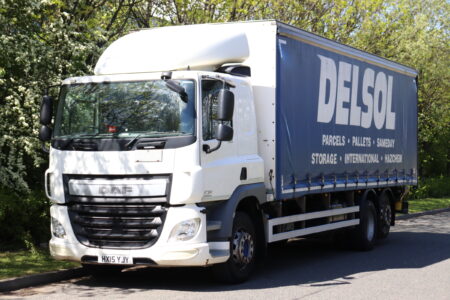 daf cf 330 6x2 rearlift manual sleeper 28ft curtainside truck for sale comvex export uk