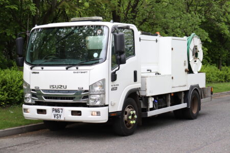 isuzu n75 rioned jet vac tanker truck for sale comvex trucks uk export