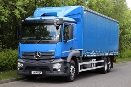 mercedes actros 2533 curtainside truck for sale comvex trucks uk
