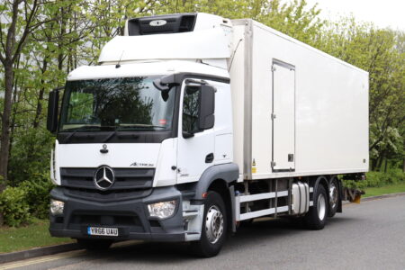 mercedes actros 2532 6x2 carrier supra 1150 fridge freezer for sale comvex trucks uk export