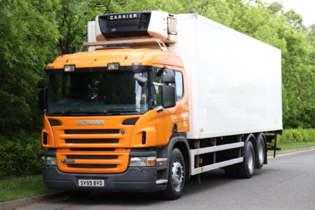 scania p320 6x2 carrier supra freezer truck fro sale comvex trucks uk export