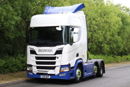 scania r450 6x2 midlift tractor unit truck for sale comvex trucks uk export