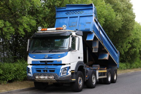 volvo fmx 540 8x4 thompson steel tipper truck for sale comvex trucks uk