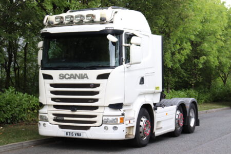 Scania R450 Highline tractor unit truck for sale comvex trucks uk export