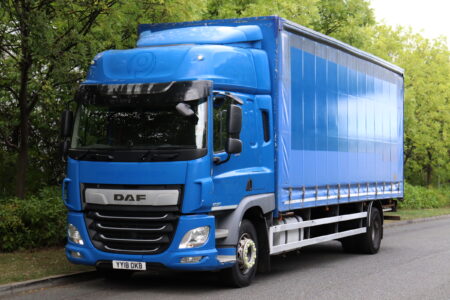 daf cf 260 4x2 curtainside truck for sale comvex trucks uk export