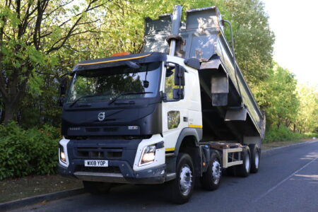 volvo fmx 420 8x4 tipper truck for sale comvex trucks uk export